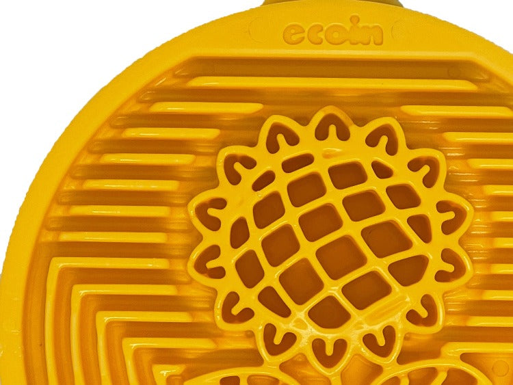 Earth eCoin Nylon Lick Mat for Dogs | USA Made Enrichment Toy | SodaPup