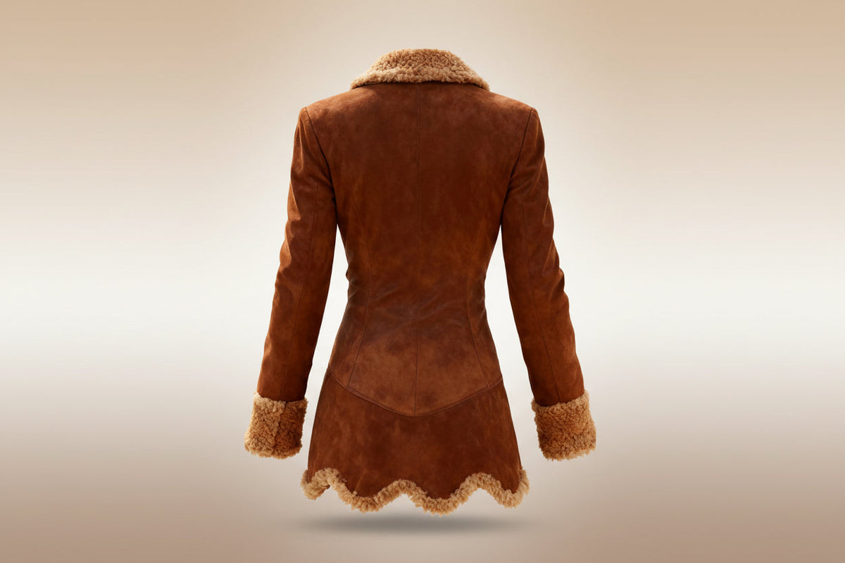 Women’s Thick Fleece Fur Lined Winter Coat