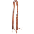 Cashel Antiqued Leaf Tooled Split Ear Headstall