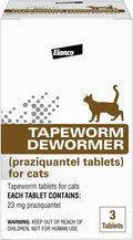 Elanco Tapeworm Cat Dewormer, 3 Tablets